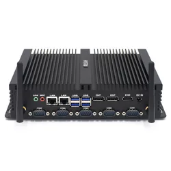 HYSTOU No Noise & Portability  H4 Windows 10 or 11  LAN 6*COM Core  i7-8550U i5-8250U HD EDP  DP Wifi  Fanless Computer