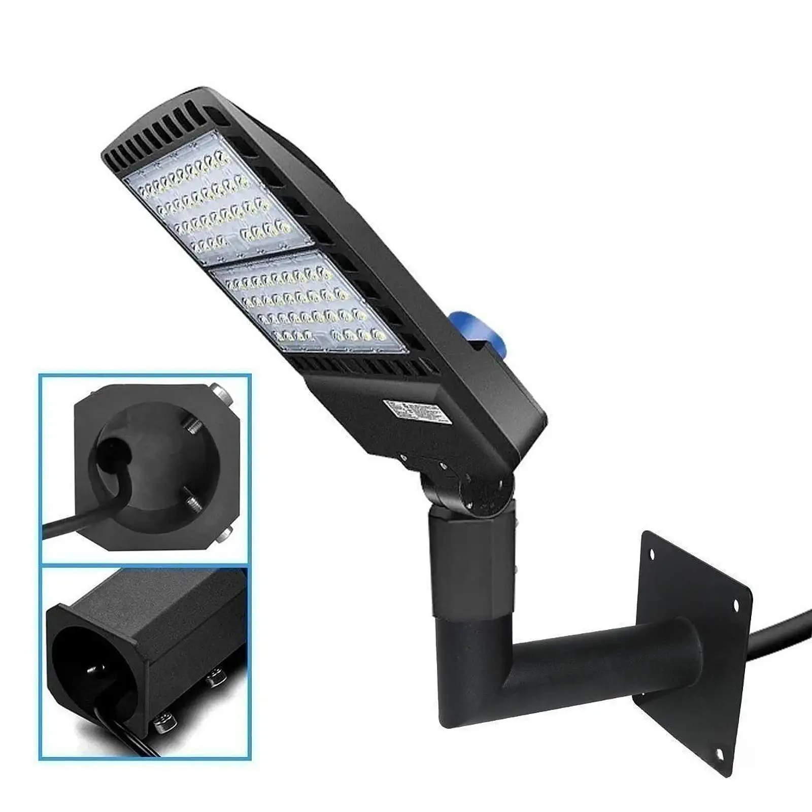 90 Degree Wall Mount Bracket Steel Iron for Outdoor Flood Lights Barn Lights