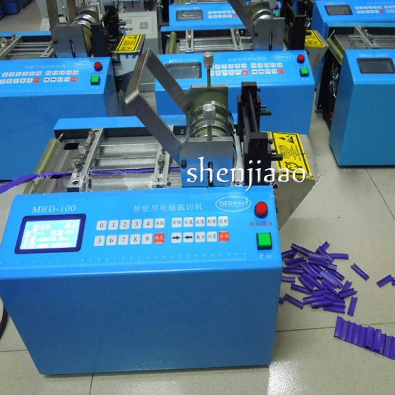 MRD-100 NEW Car Shrink Tube Hose Cable Cutting Machine 110V/220V Heat Shrink Tubing Automatic Shearing Machine