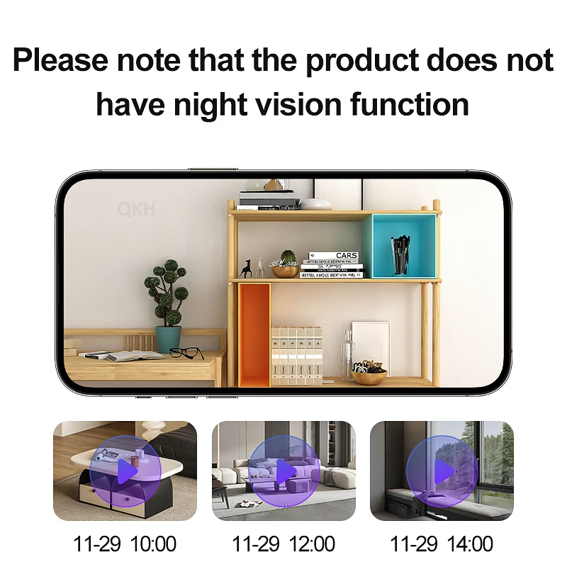 HD كاميرا صغيرة لاسلكية داخلي أمن الوطن مراقبة مسجل فيديو IP كاميرا تلفزيونات الدوائر المغلقة لمراقبة كلب الحيوانات الأليفة مراقبة الطفل