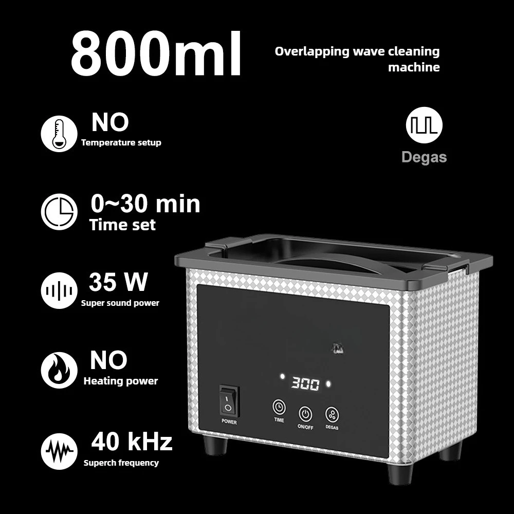 Small Industrial Ultrasonic Cleaning Machine Circuit Board Laboratory Degreasing and Rust Removal Commercial Cleaning Machine