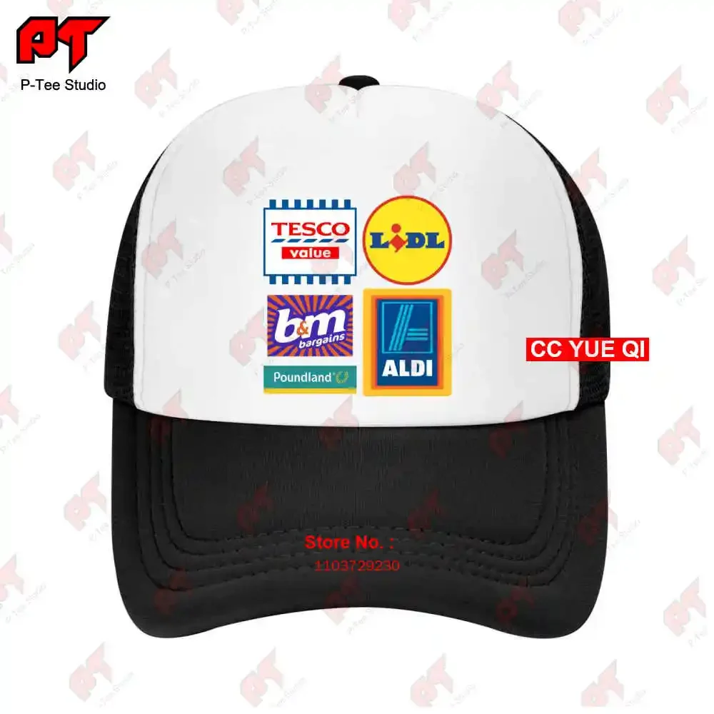 Budget Supermarket , Tesco Value, Lidl, Aldi,Poundland Baseball Caps Truck Cap SOUB