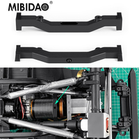 MIBIDAO Aluminum Alloy Chassis Brace Front Lower Frame Support Rod for Axial SCX6 1/6 RC Crawler Car Upgrade Accessories Parts