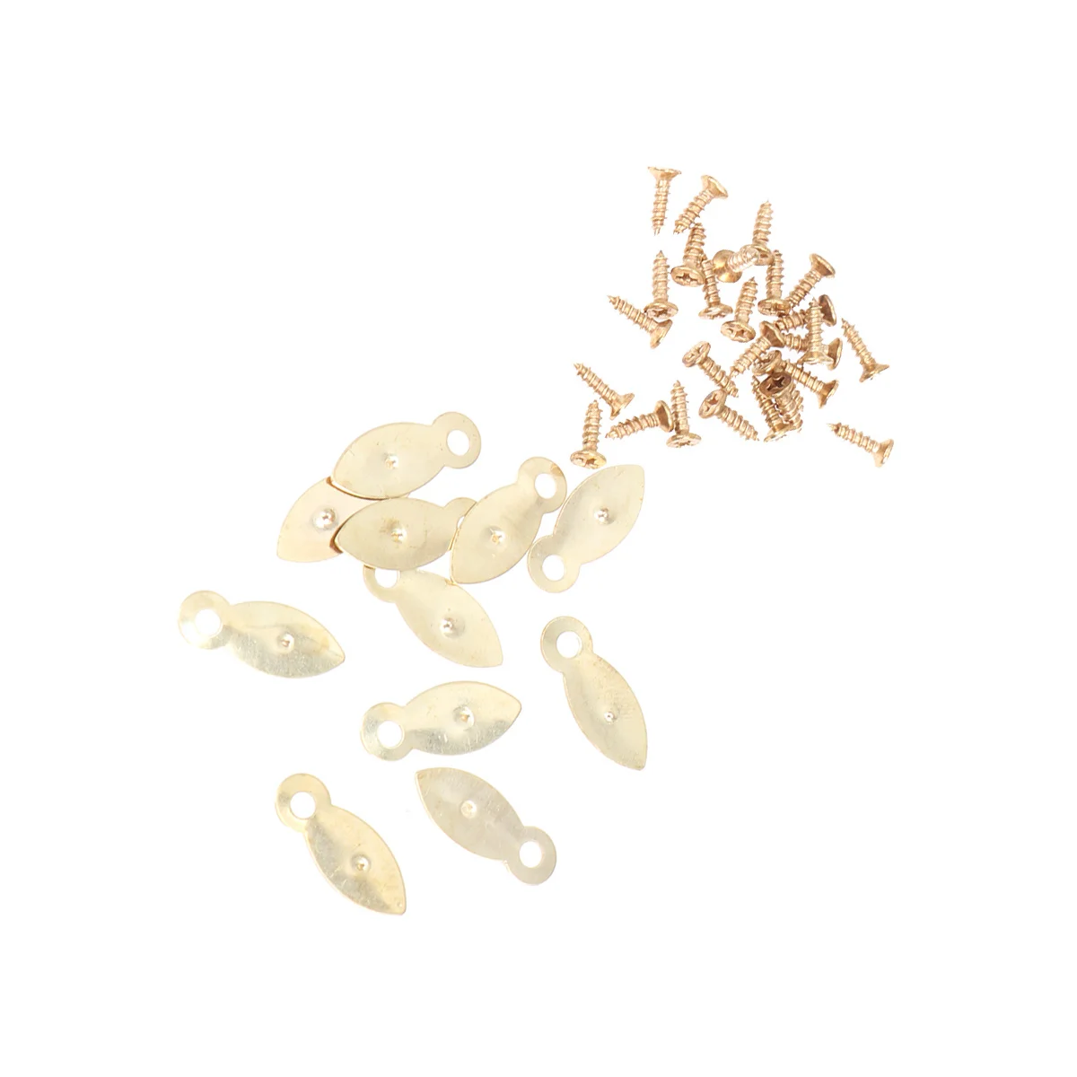 100 قطعة أوراق ذهبية ضغط المعادن البطيخ الأظافر لإطار الصورة دعم جدار الفن معلقة عدة مسامير صغيرة ديكور المنزل Diy بها بنفسك