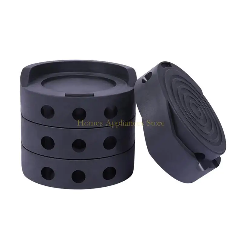 D0AB SET 4 tappetini stabilizzanti per elettrodomestici per prevenire agitazione e lo slittamento asciugatrice