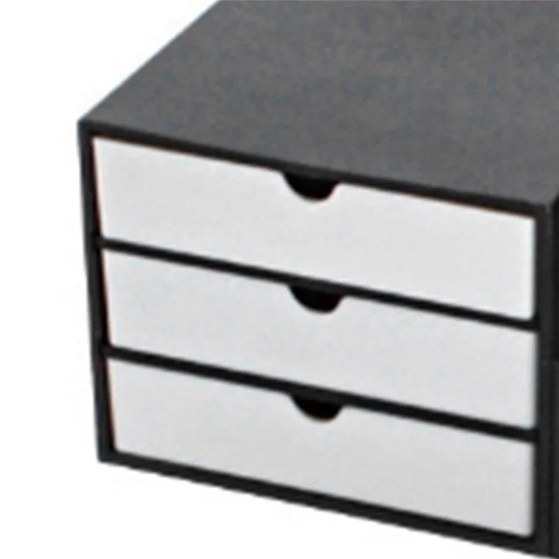 AC52-Dollhouse Miniature Bookshelf Storage Rack บ้านตุ๊กตาโต๊ะชั้นวางเฟอร์นิเจอร์แฟ้มจัดเก็บลิ้นชักชุดตกแต่ง