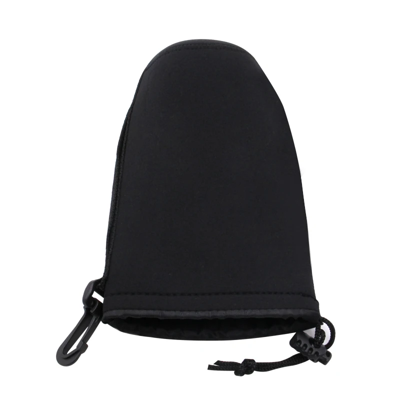 Waterproof Camera Lens bag S M L XL Neoprene Soft Video Camera Lens Case Pouch For Canon Nikon Sony Camera Len Drawstring pocket