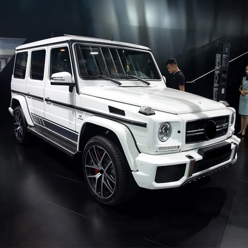 

Аутентичная боковая наклейка автомобиля, полосатая наклейка для Mercedes Benz G55 G63 AMG W463 G Class