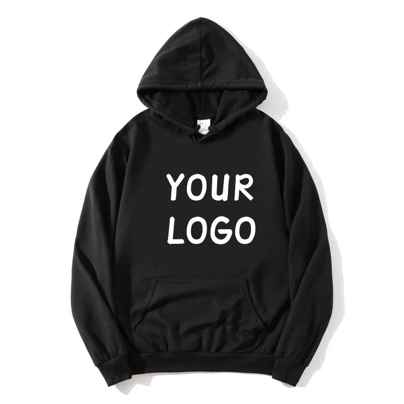 

Customized Printed Hoodie Men Loose Casual Clothing Women Long Sleeve Hooded Pullover Personality Streetwear Sweatshirts