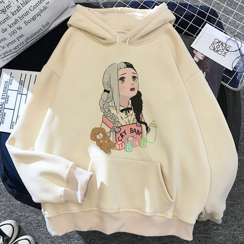 Melanie Martinez Crybaby hoodies women aesthetic Fleece tracksuit Hood women anime Hooded Shirt