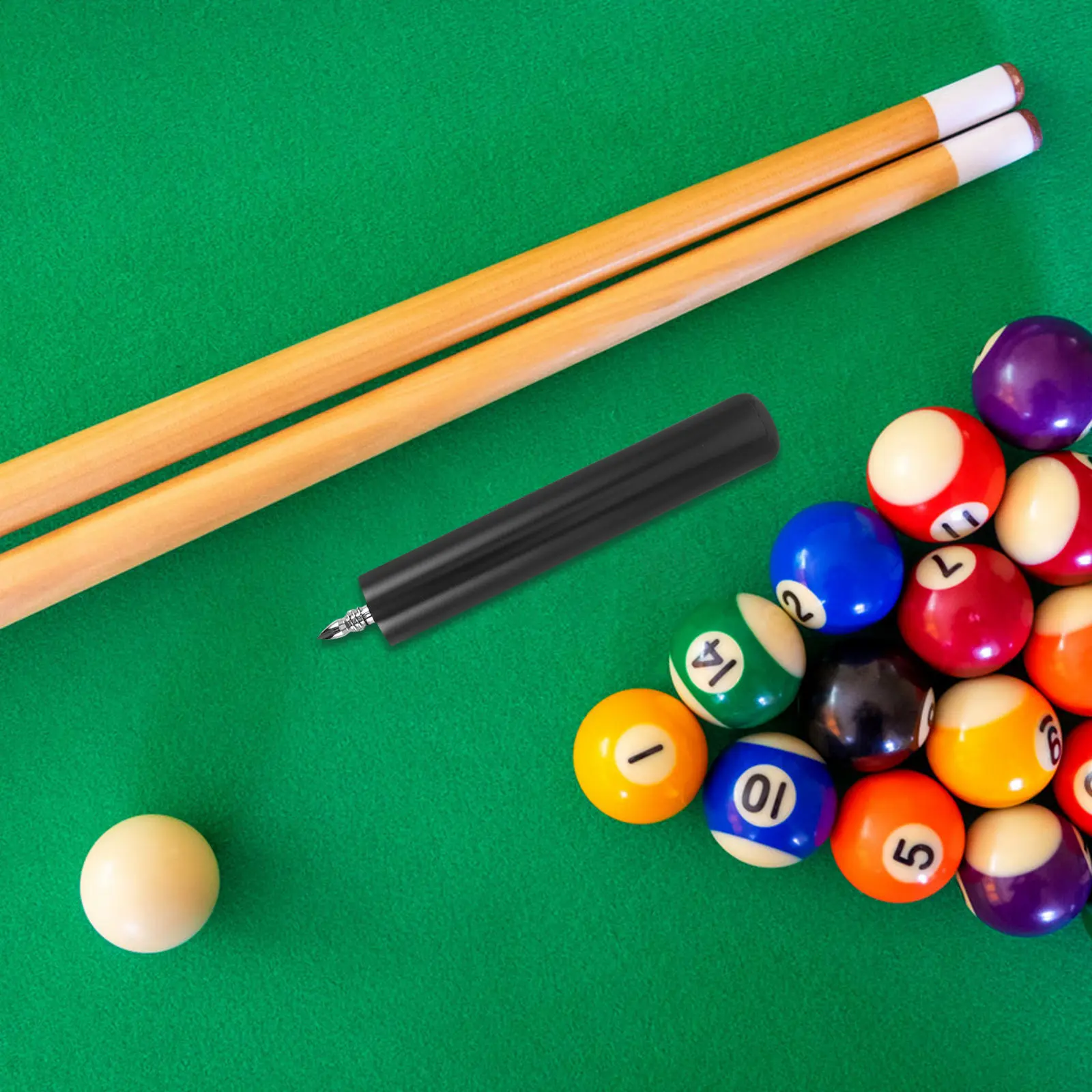 

Удлинитель для бильярдного кия 6 дюймов, металлический, легкий, портативный, для снукера, точное управление, стабильный удар