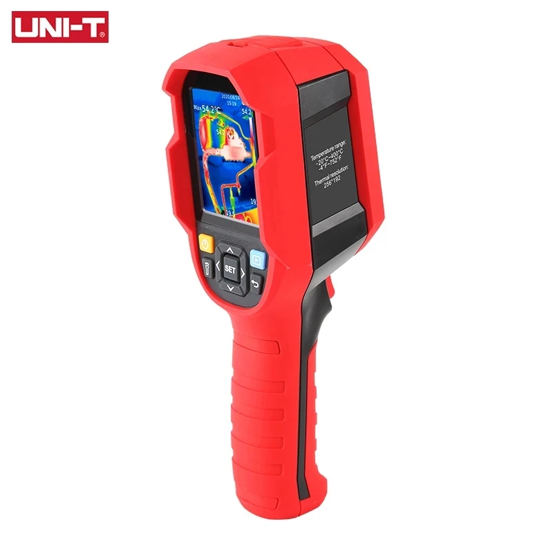 UNI-T-Thermal Imager UTI260A, HD, 256X192 Pixels, PCB, Temperatura Industrial, Circuito de Imagem, Manutenção Elétrica, Câmera Infravermelha