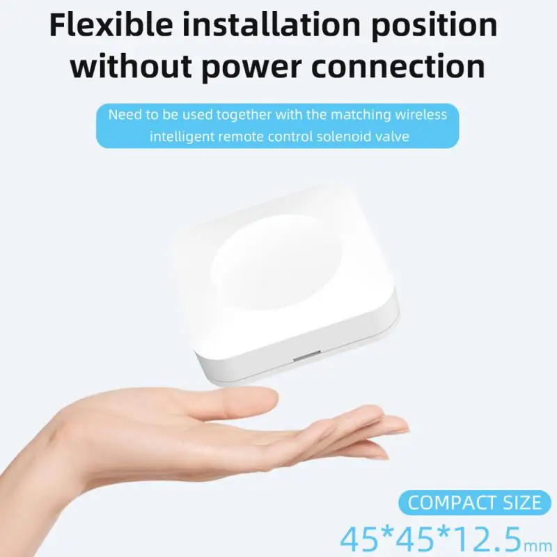 

Fully Sealed Tuya Smart Sensor Safe And Practical Alarm Easy To Carry Easy Wifi Direct Connection Anti-leakage Device Sensor