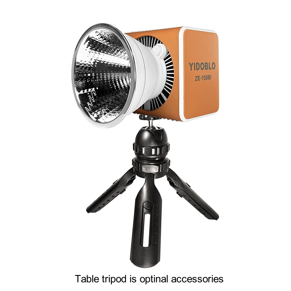 Kit de fabricación de vídeo para transmisión en vivo, luz Led portátil de 150w, tamaño de palma para fotografía