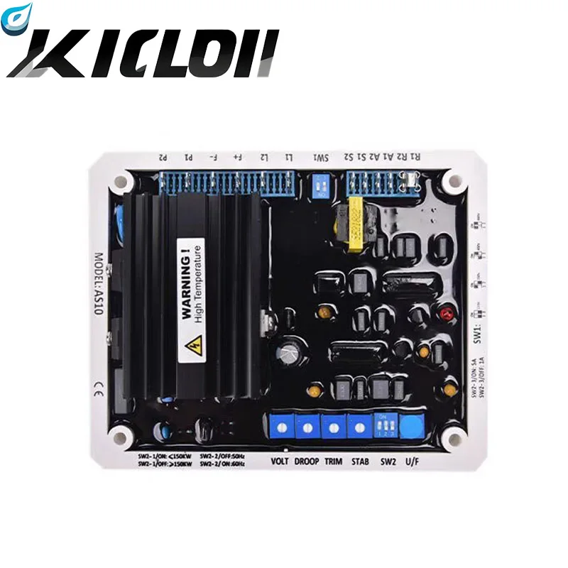 

AS10 AVR Voltage Regulator Automatic Voltage Regulator for brushless Diesel Generators AS10 Generator Accessories kit xeon