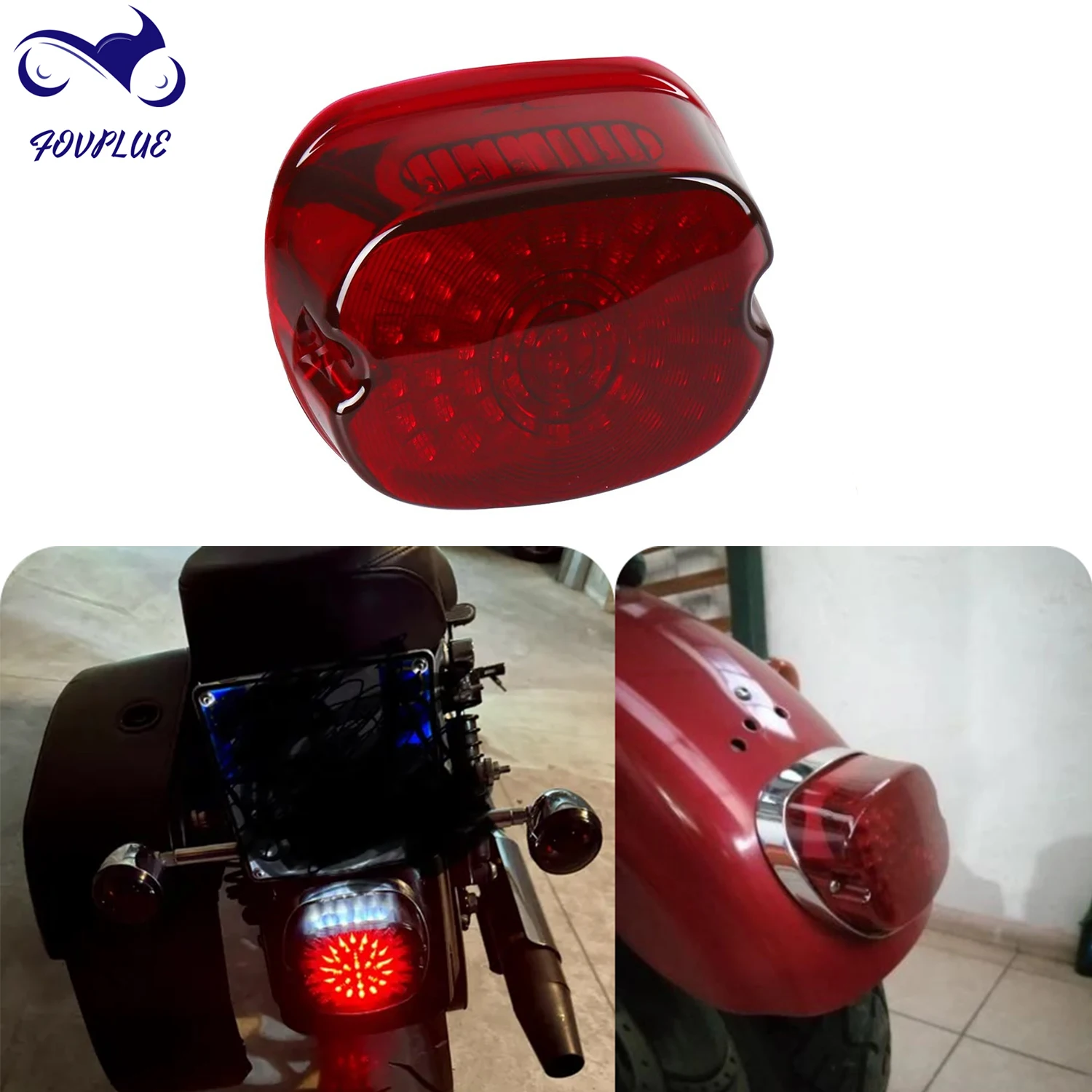 

Motorcycle Tail Brake Light For Harley Sportster 883 1200 Softail Dyna FXDX Tour Glide Road King Electra Glide FXST Accessories