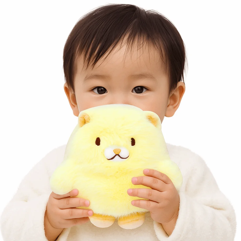 ผ้าฝ้าย PP Plush Seal ช้างสุนัขของเล่น Talking Story Fluffy Bean Bag Series ตุ๊กตานุ่ม Handmade ช้างหุ่นนิ้วมือของเล่น