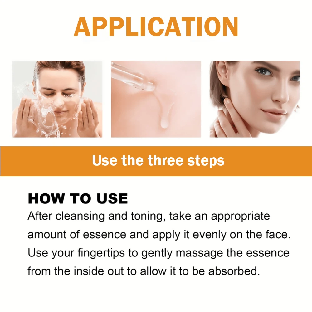 فيتامين ج خلاصة مضادة للأكسدة للوجه ، ترطيب مغذي ، إصلاح ، رفع ، شد ، شد ، تجاعيد ناعمة ، مكافحة الشيخوخة ، العناية بالبشرة