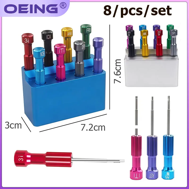 

Dental Implant System Screwdriver Set Laboratory Technician Tools Restoration Torque Wrench Oral Instrument Materials