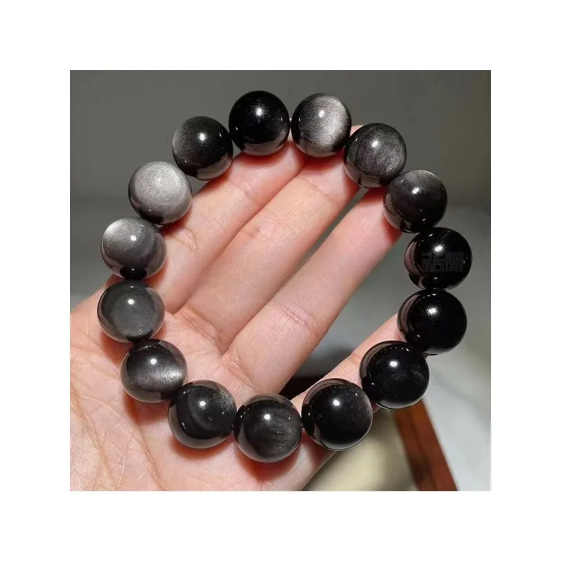 

Couple Handstring Obsidian Bracelet Gift