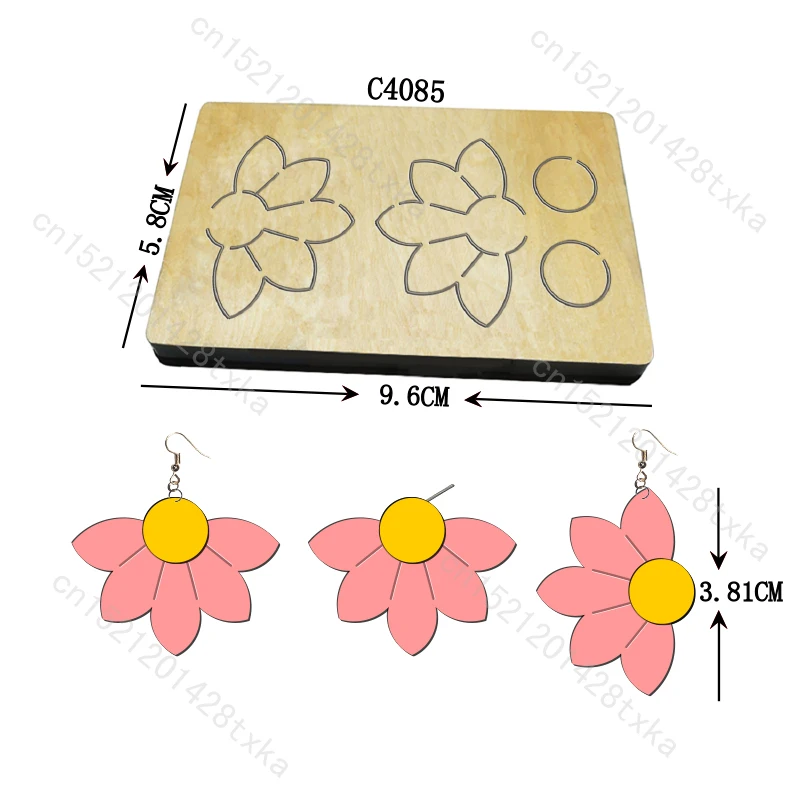 

New earring Wooden Dies embossing Cutting Die Scrapbooking C4085 Multiple style