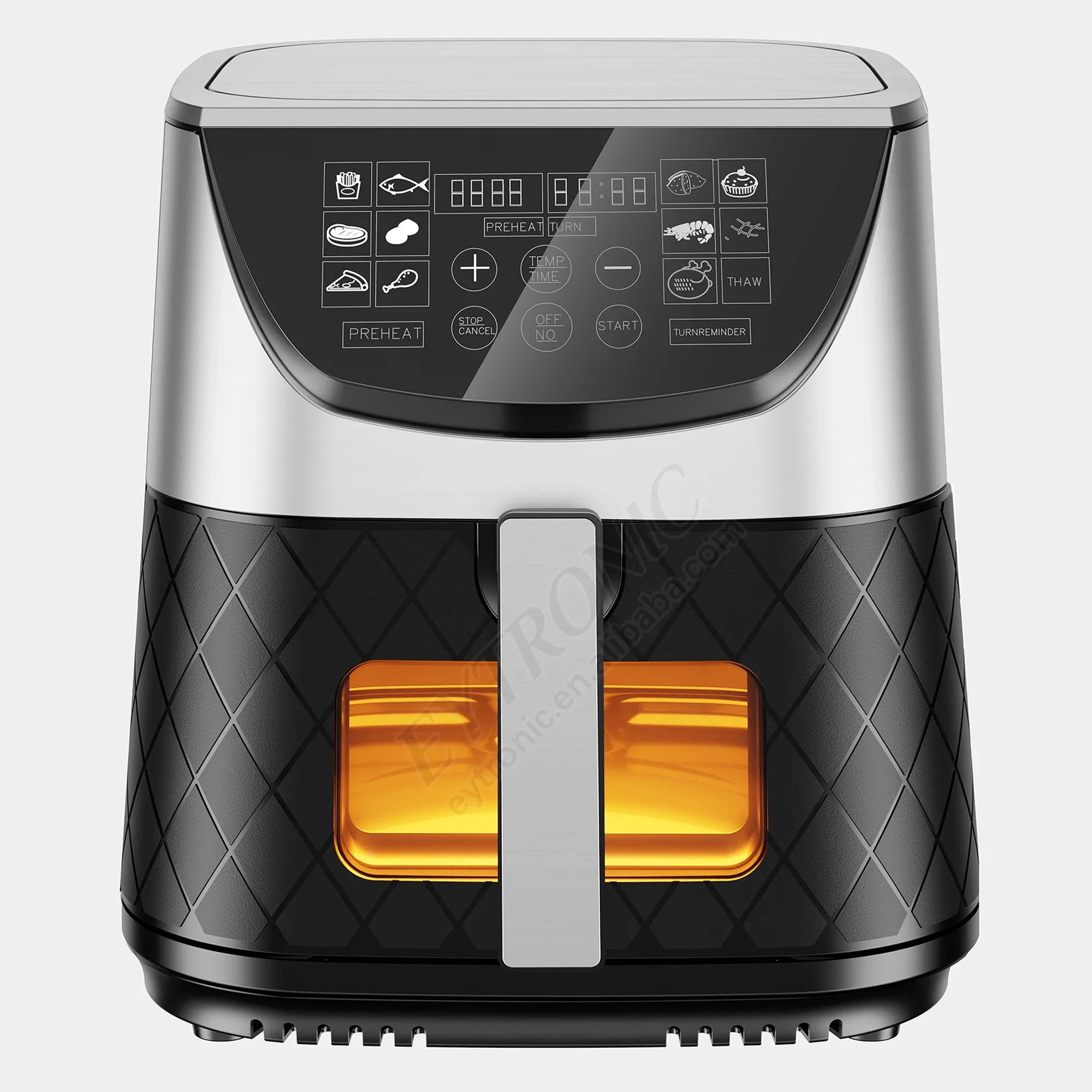 New 8L 10L consumer reports best air fryer good price digital air fryer without oil smart air fryer with LCD display