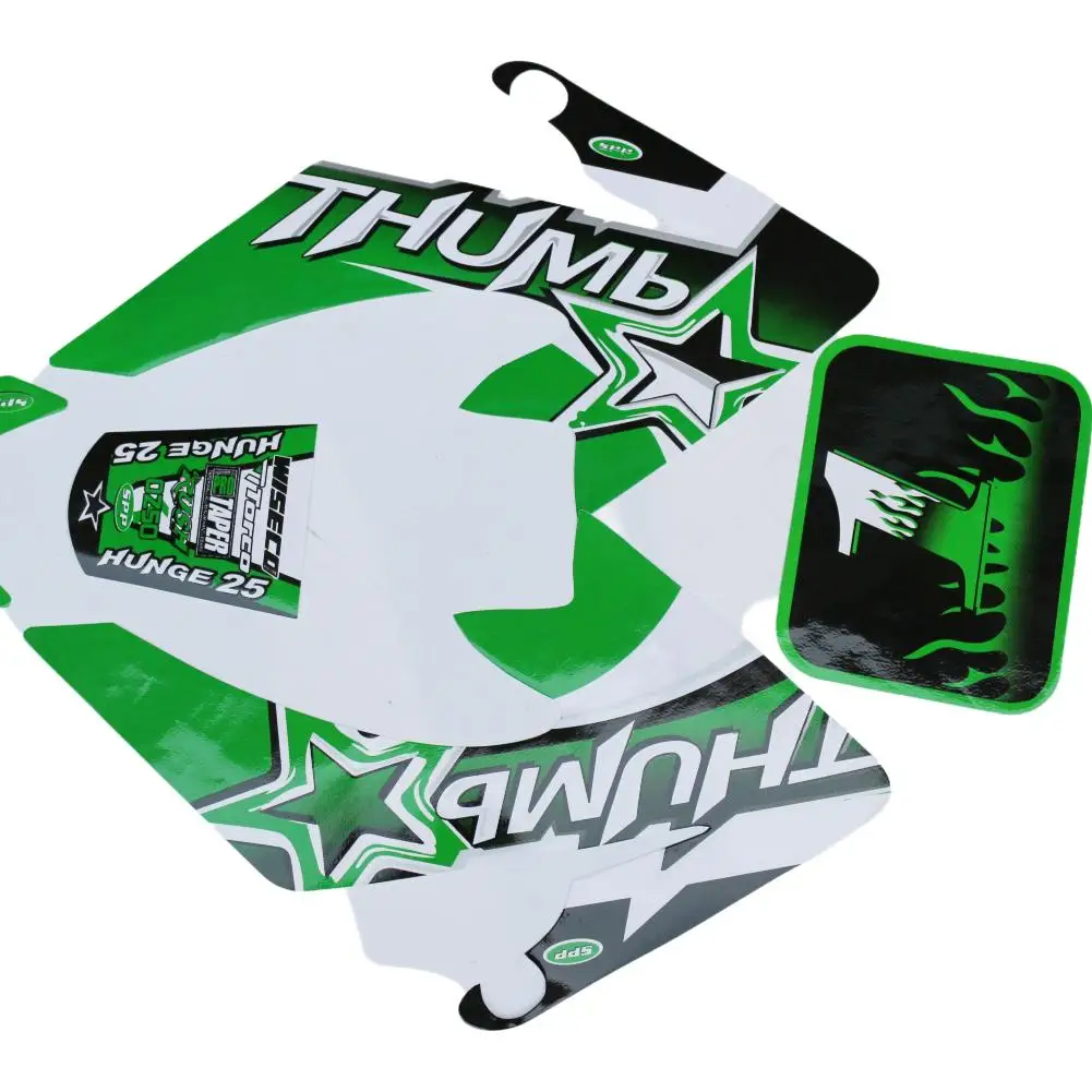 GREEN Dirt Bike CRF 50cc Pit  Decals Stickers Moto X Baja FREE SHIPPING