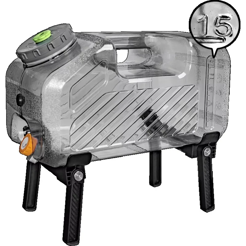 

Popular 15L Large Outdoor PE Portable Water Storage Tank Car Drinking Water Made of Durable Plastic