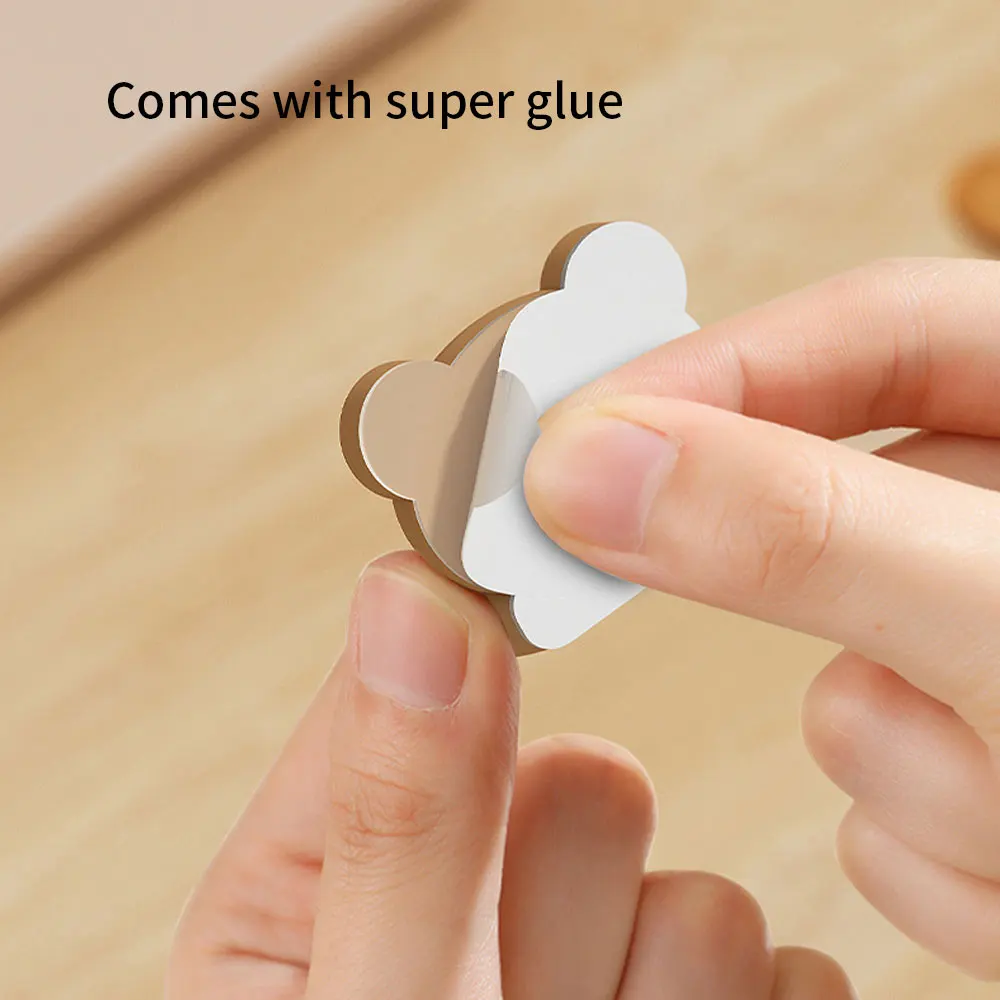 1pc Desktop Kabel Organizer Halter Nette Wickler Clips Schreibtisch Selbst-Kleber Handy Daten Kabel Management Draht Kabel ordentlich Halter