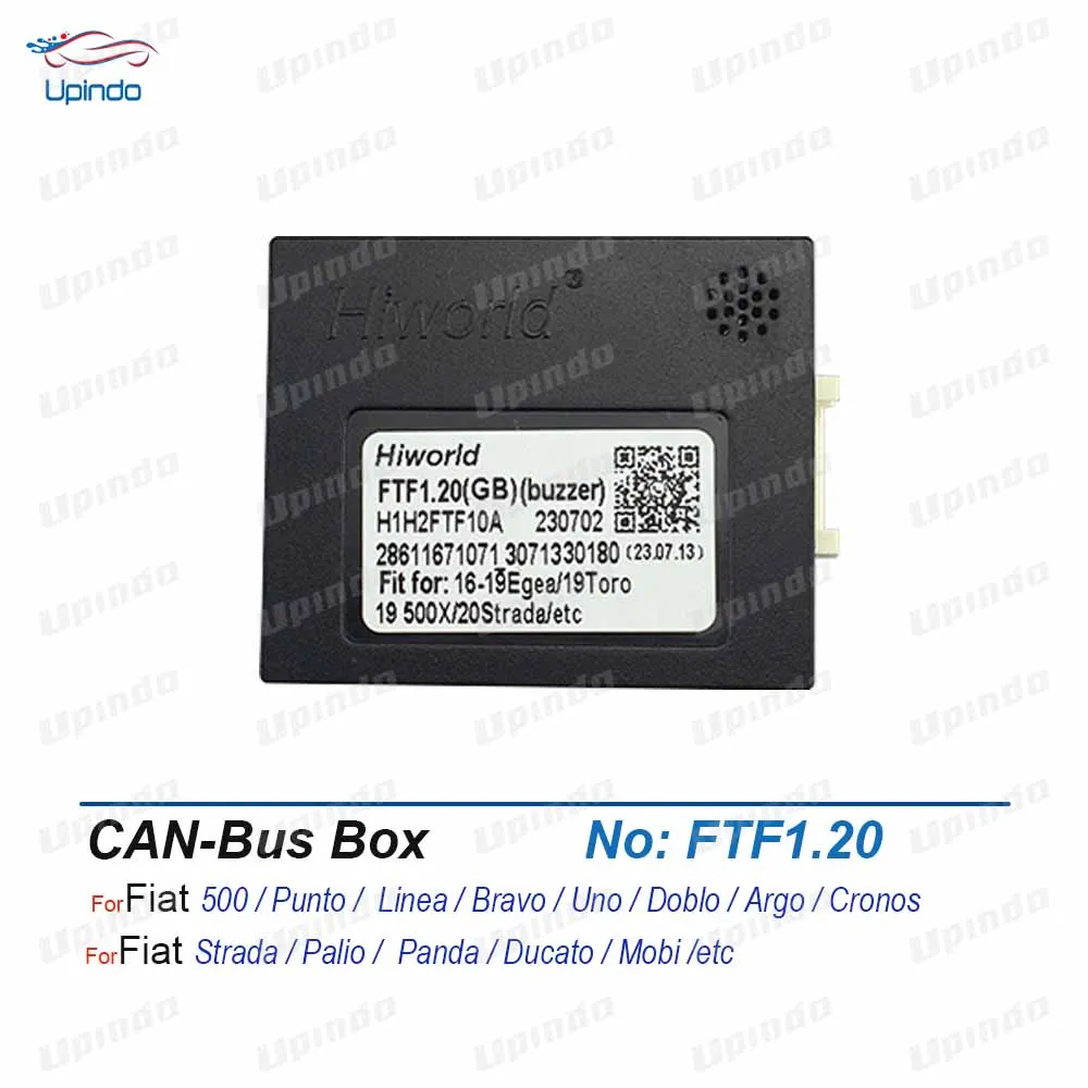 

Car Radio CANBus Decoder CAN Bus Adapter for FIAT Doblo 500 Uno Fiorino Palio Bravo Punto Panda Dacuto Strada Argo Toro Mobi