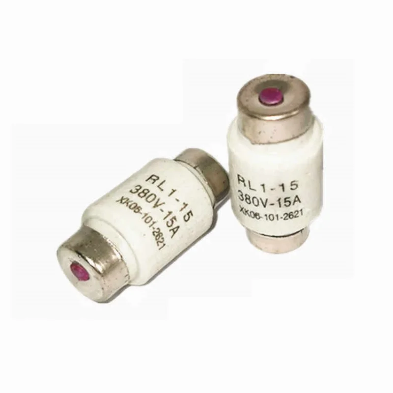 

10pcs RL1-15 Fuse Screw ceramic fuse tube 2A 3A 4A 5A 6A 10A 15A 380V
