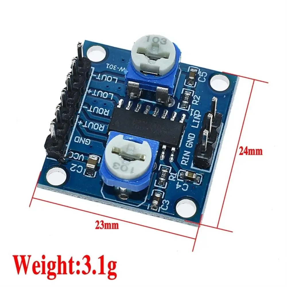 Papan Amplifier modul potensiometer papan Audio Amplifier daya Amplifier papan Amplifier Stereo dengan Volume