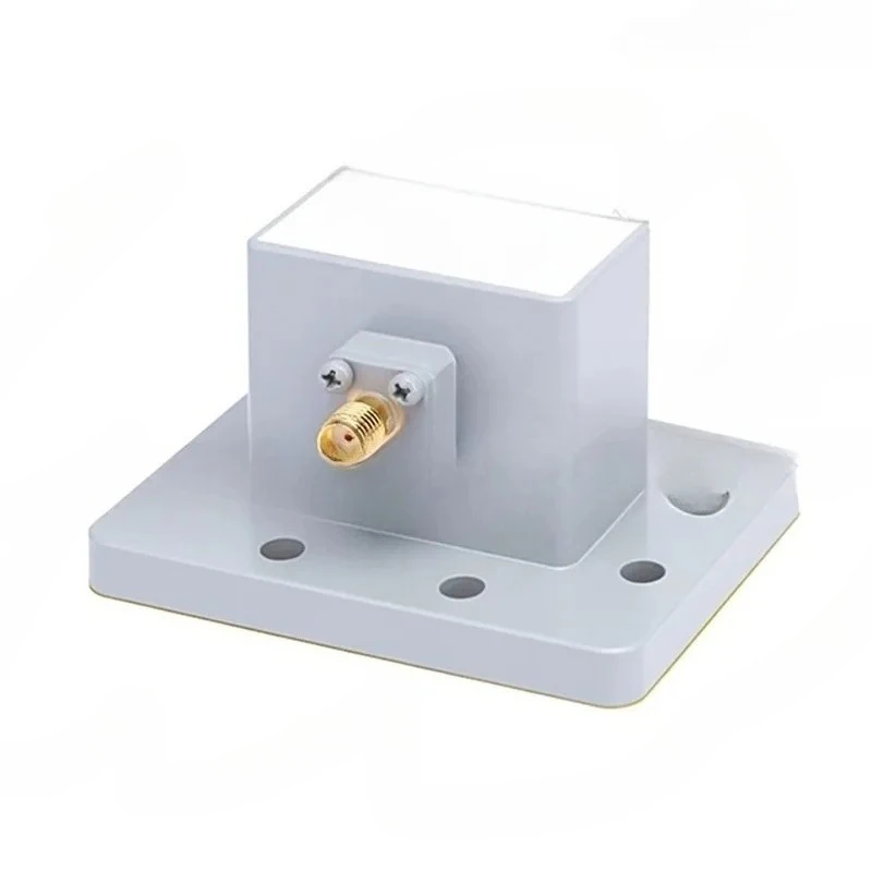 137 to for SMA Female Right Angle Waveguide to Coax Adapters 5.38-8.17GHz  Flange Telecom Parts