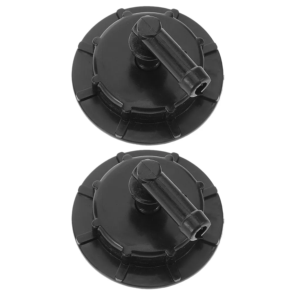 2Pcs Specific Radiator Coolant Reservoir Cap Sturdy Plastic Reliable Seal Optimal Engine Temp Control Radiator Coolant