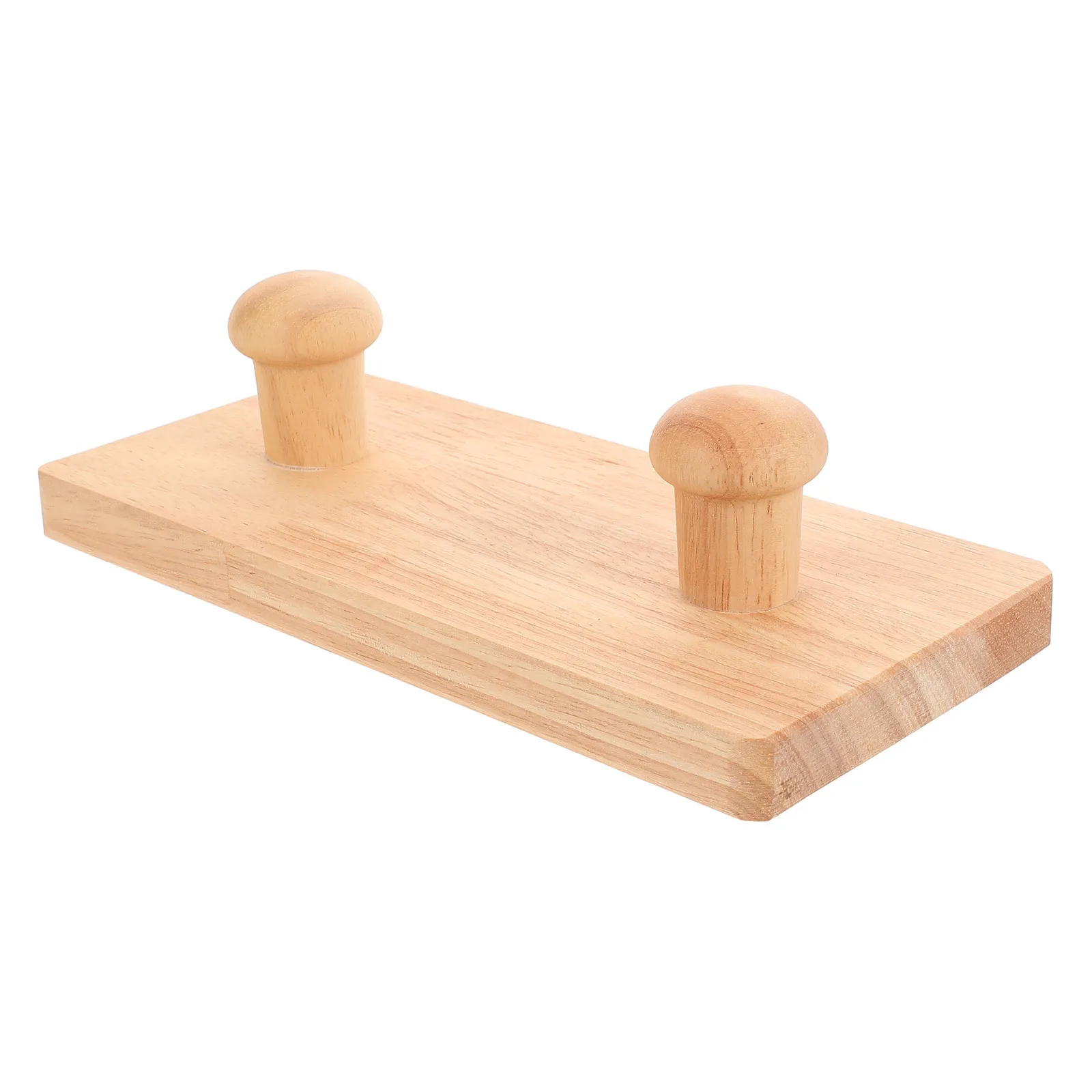 

Wooden Cervical Massager Stick Durable Ergonomic Design Portable Therapy Tool for Home Office Travel Arm Training Board