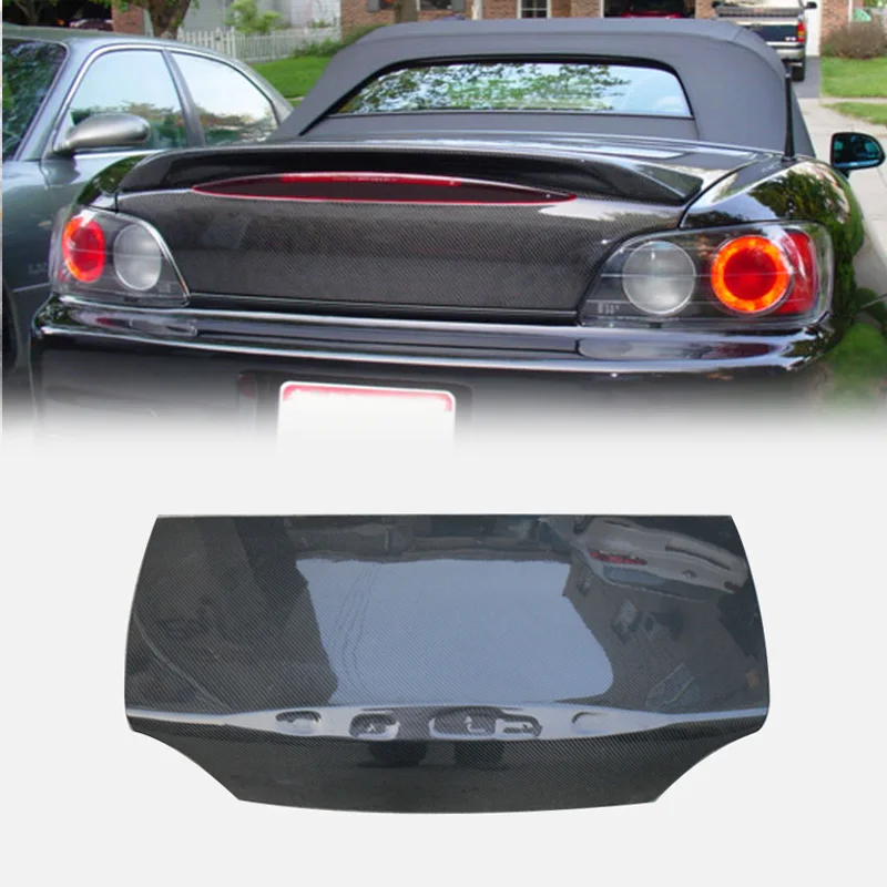 

Carbon Rear Trunk Trim For Honda S2000 Carbon Fiber OEM Rear Trunk Body Kit Tuning Trim Fiber Glass For S2000 Racing