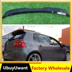 Car Rear Roof Lip Spoiler For Volkswagen VW Golf 5 V MK5 R32 GTI 2006-2009 Car Rear Trunk Spoiler Wing Boot Lip