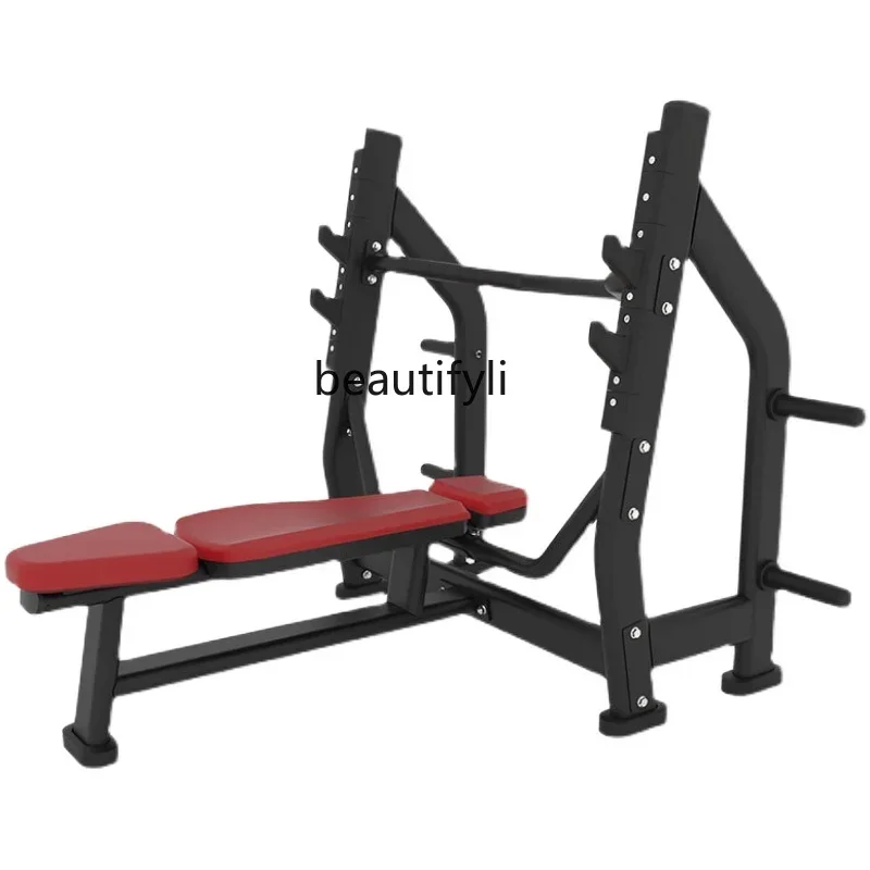 New Gym special commercial flat push frame, squat frame, bench press frame, weight bed multi-functional equipment