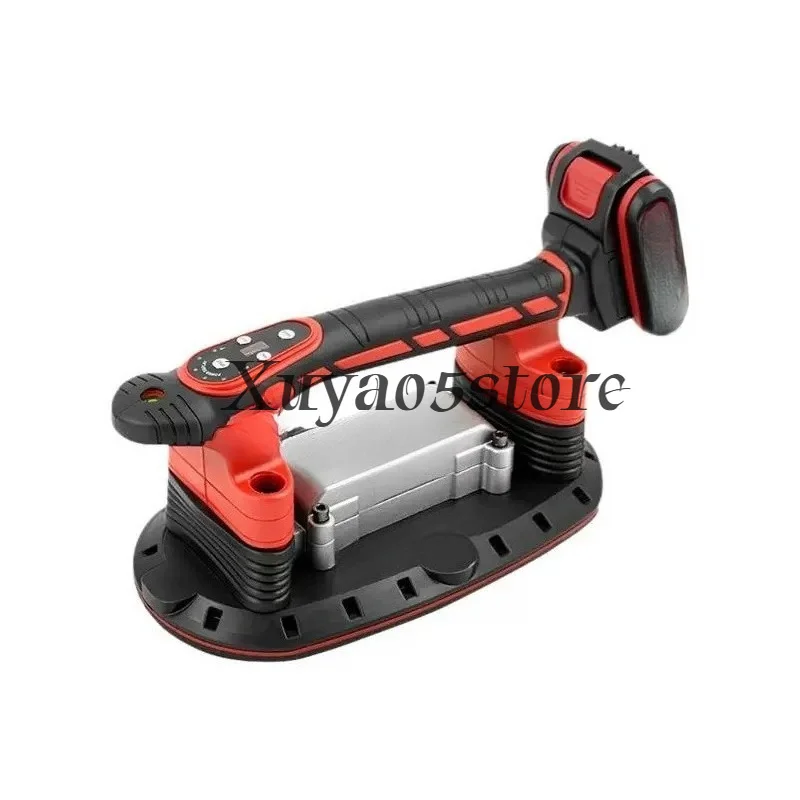 Digital Display Tile Laying Machine with Electric Suction Cups Auto Inflation Release Automatic Tile Vibration Function
