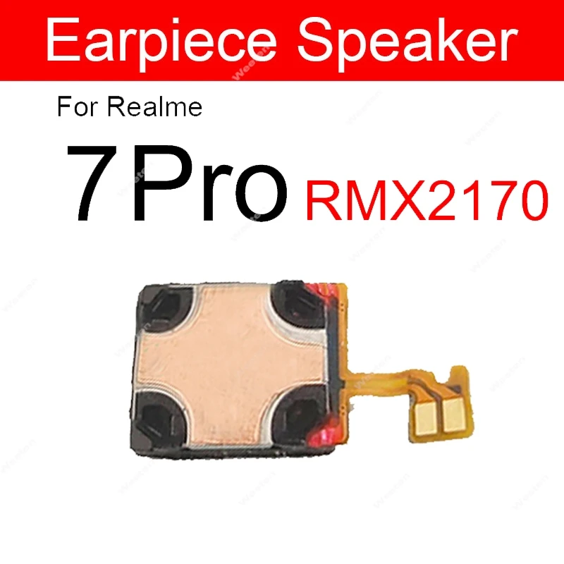 Głośnik słuchawki Flex Cable dla OPPO Realme 6 6i 6S 7 Pro 7i 8 Pro 8i 8S górne ucho głośnik odbiornik słuchawki części zamienne do napraw — zdjęcie 4
