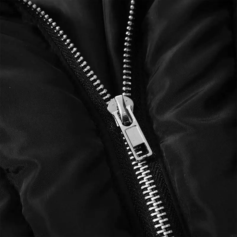 2025 Phụ Nữ Mới Mùa Đông Có Cổ Dây Kéo Lên Nóc Áo Eo Bó Sát Ôm Đệm Áo