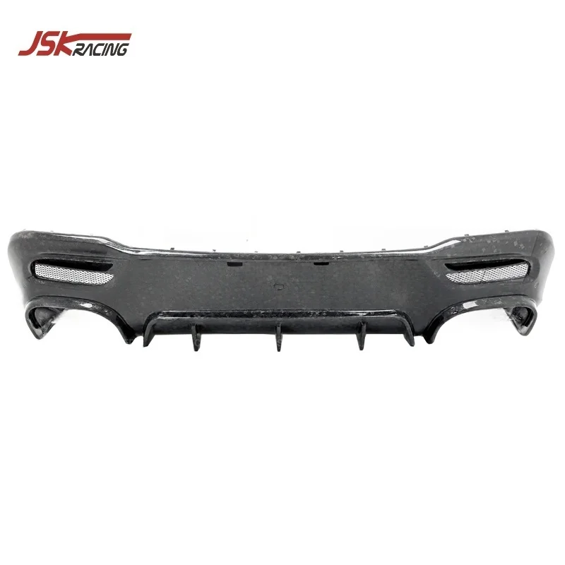 

Forged Carbon Fiber Rear For 2019-2023 Mercedes Benz AMG GLE 53 Car Bumper Diffuser Lip Upgrade To BS Style