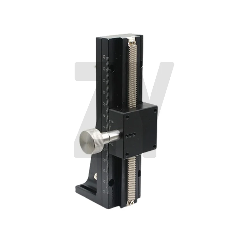 Z Axis Long-range Dovetail Trimming Slide Dovetail Slide Table Sliding stage Manual Displacement Platform LWZ40 ZLWG40