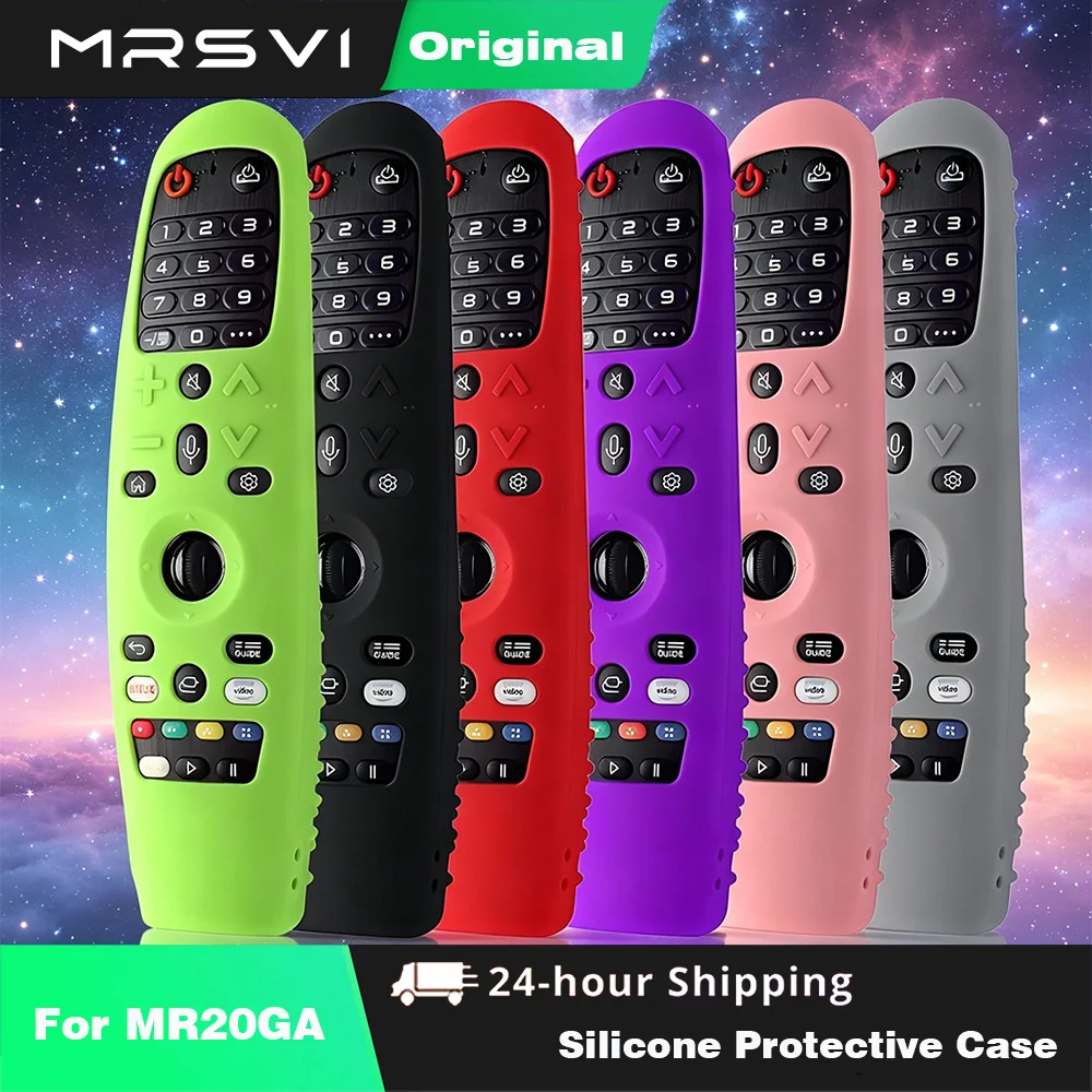MRSVI Silicone Case For Smart TV Magic AN-MR19BA/MR18BA Remote Control Protective Cover For AN-MR600/MR650A/MR20GA AKB75855501