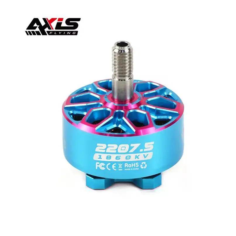 2PCS AXISFLYING bando-2207.5 6S 1860KV 1960KV Brushless Motor for FPV Freestyle 5inch Cinewhoop Cinematic Drone DIY Parts