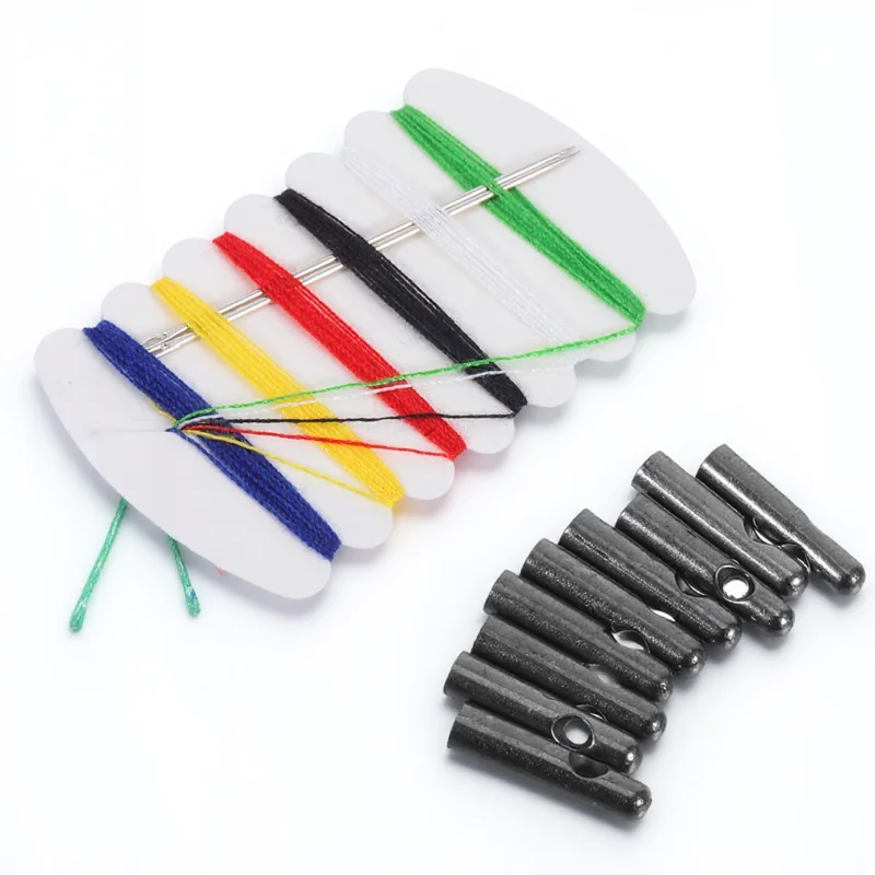 

10 Pcs Umbrella Bead Accessories Tail Double Hole Beads Replacement Parts Folding Ribs Repair