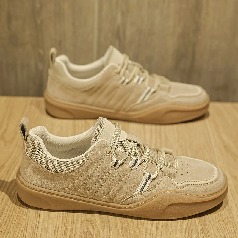 

Men's Casual Sports Shoes with Thick Sole – Multi-Functional Running Style, Lightweight Breathable Lining. Perfect for Outdoor A