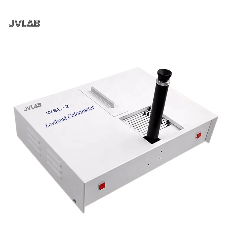 WSL-2 Tintômetro Comparativo Cromômetro e Colorímetro Medidor de Diferença de Cor com 1 Ano de Garantia