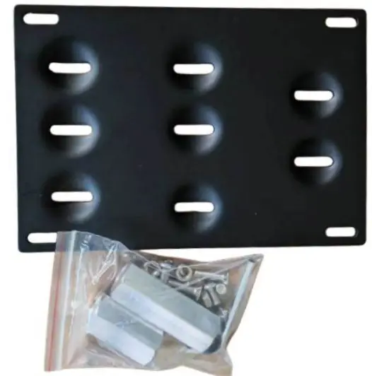 

Tiypeor Aluminum Bumper Tow Hook License Plate Mounting Bracket Holder Hook License Plate Mounting Bracket Holder