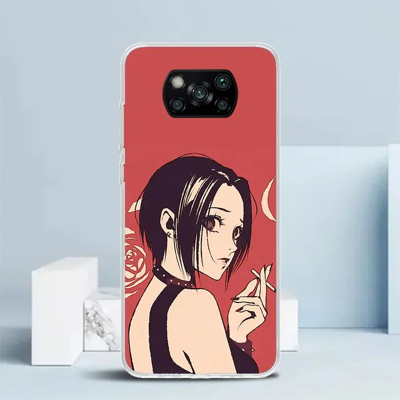 NaNa Osaki Anime Phone Case For Xiaomi Poco X6 X5 X4 X3 Nfc F6 F5 Pro F4 Gt F3 F2 F1 M5S M4 M3 M2 Soft TPU Back Cover